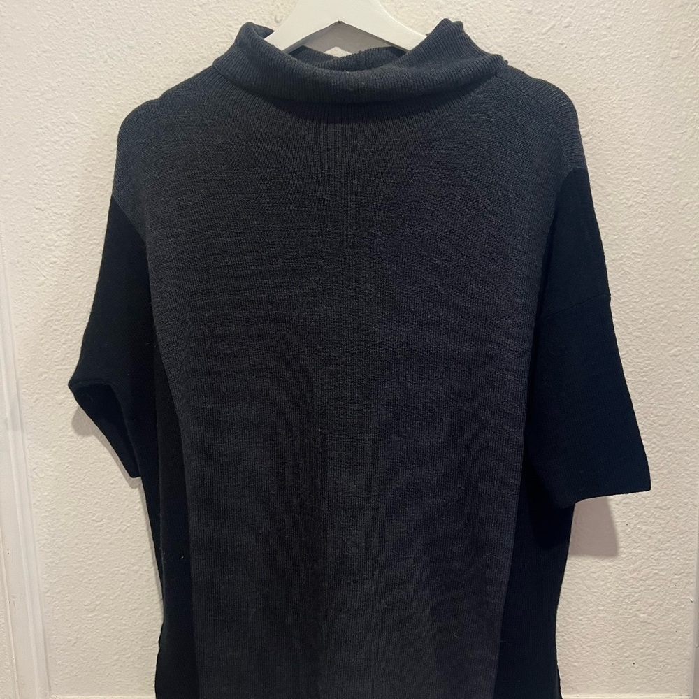 Eileen Fisher Black Turtleneck Sweater